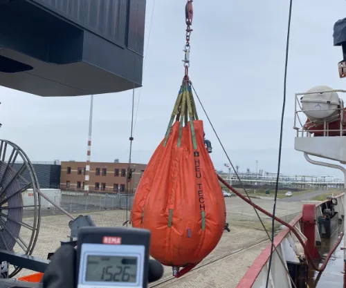 Loadtest waterbag orange